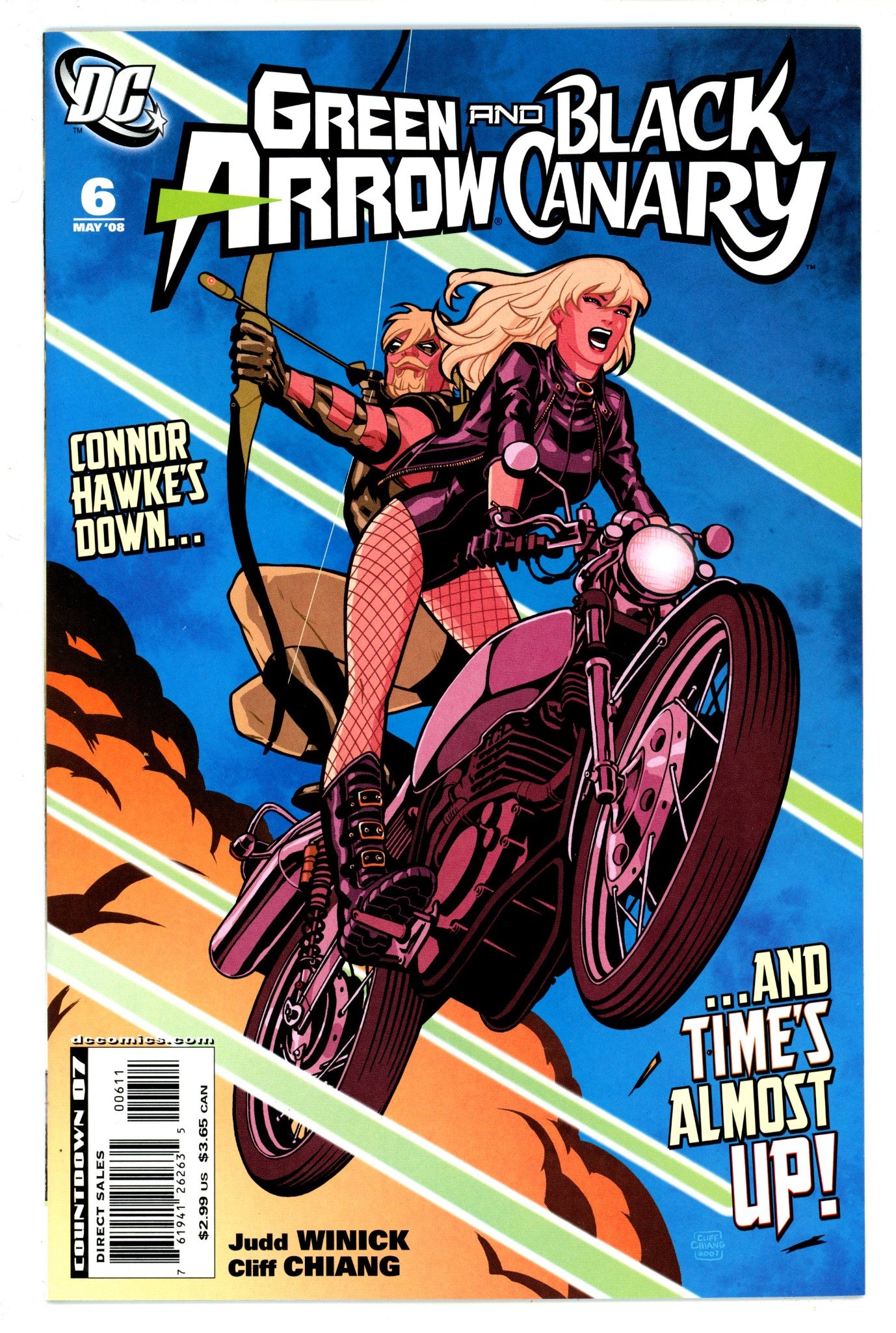 Green Arrow / Black Canary 6 High Grade (2008) 