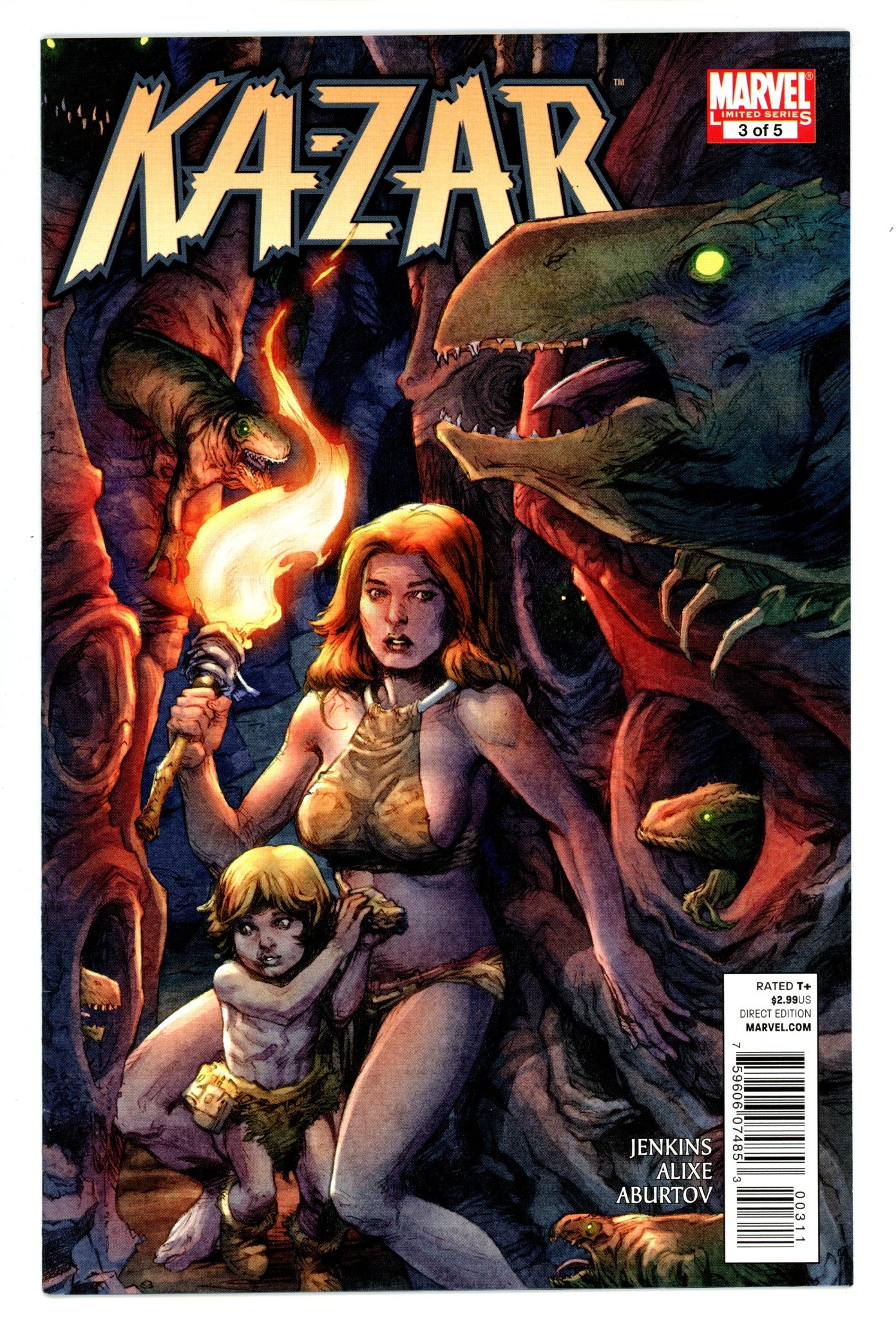 Ka-Zar Vol 5 3 High Grade (2011) 