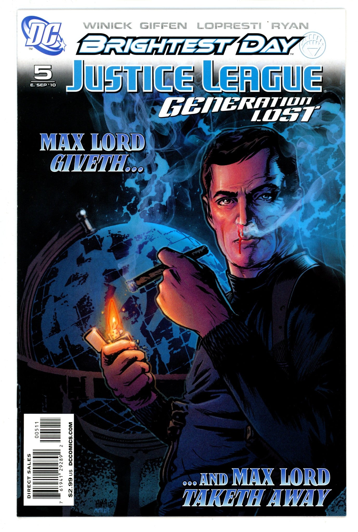 Justice League: Generation Lost 5 High Grade (2010) 