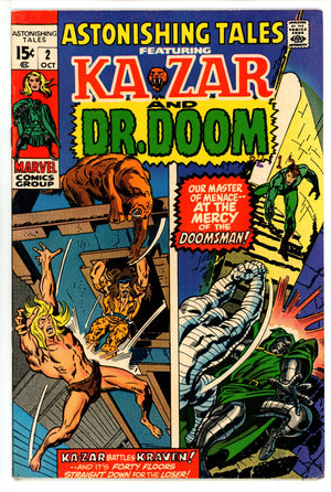 Astonishing Tales Vol 1 2 FN+ (6.5) (1970) 