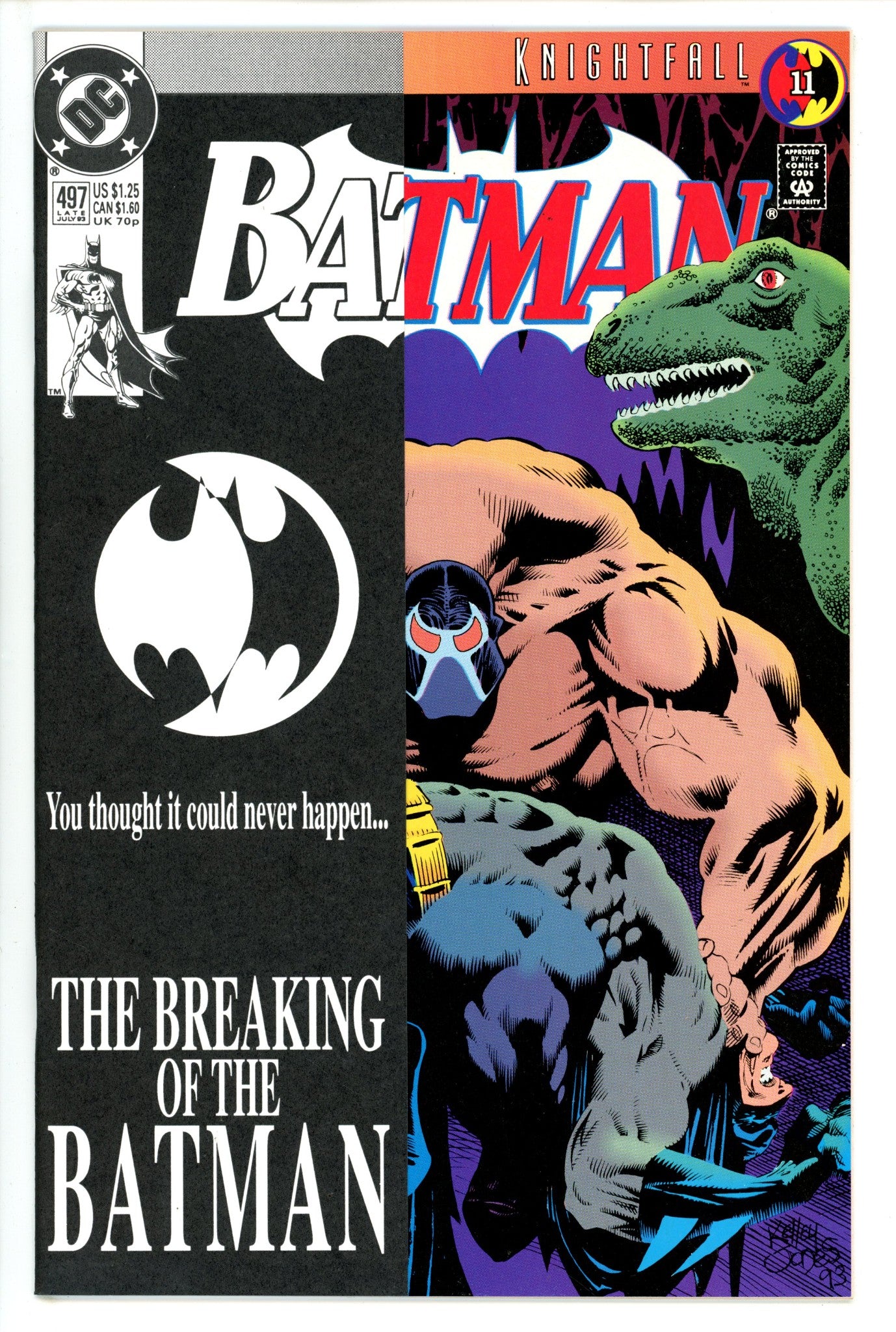 Batman Vol 1 497 NM- (1993)
