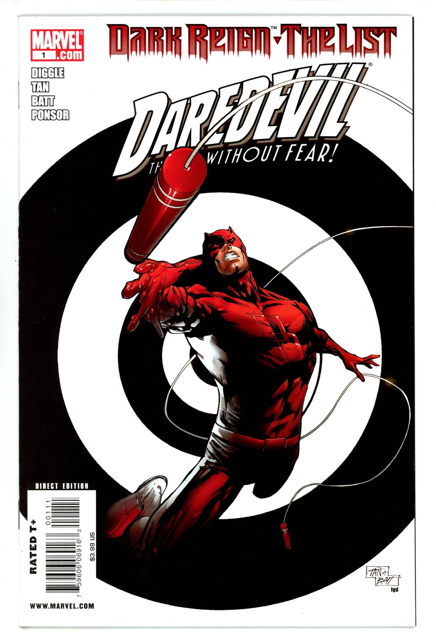 Dark Reign: The List - Daredevil 1 High Grade (2009) 