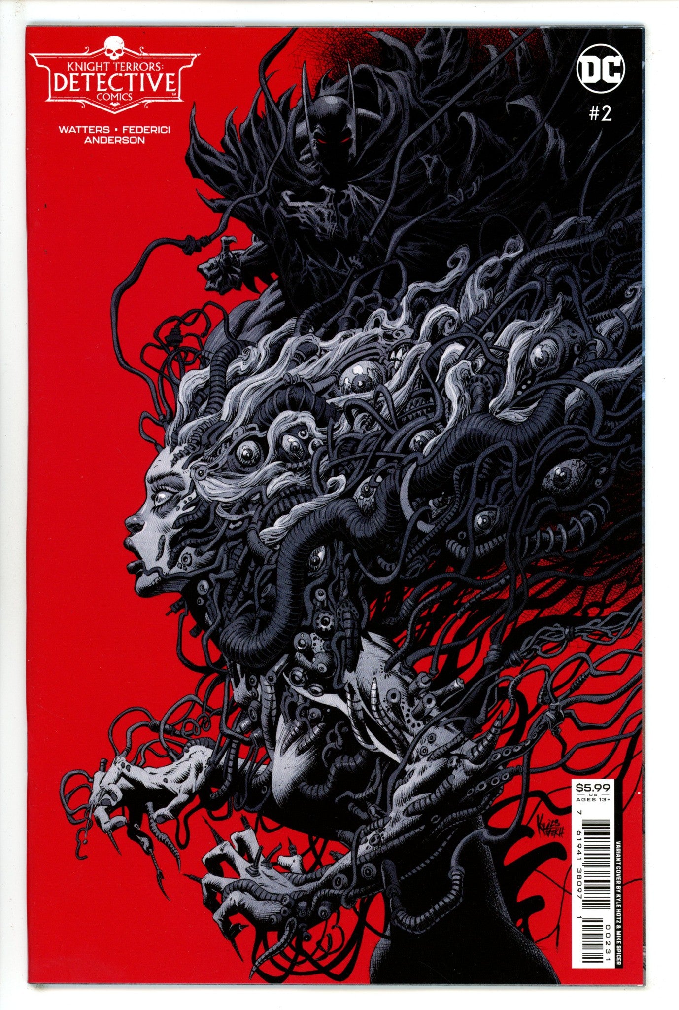 Knight Terrors Detective Comics 2 Hotz Variant (2023)