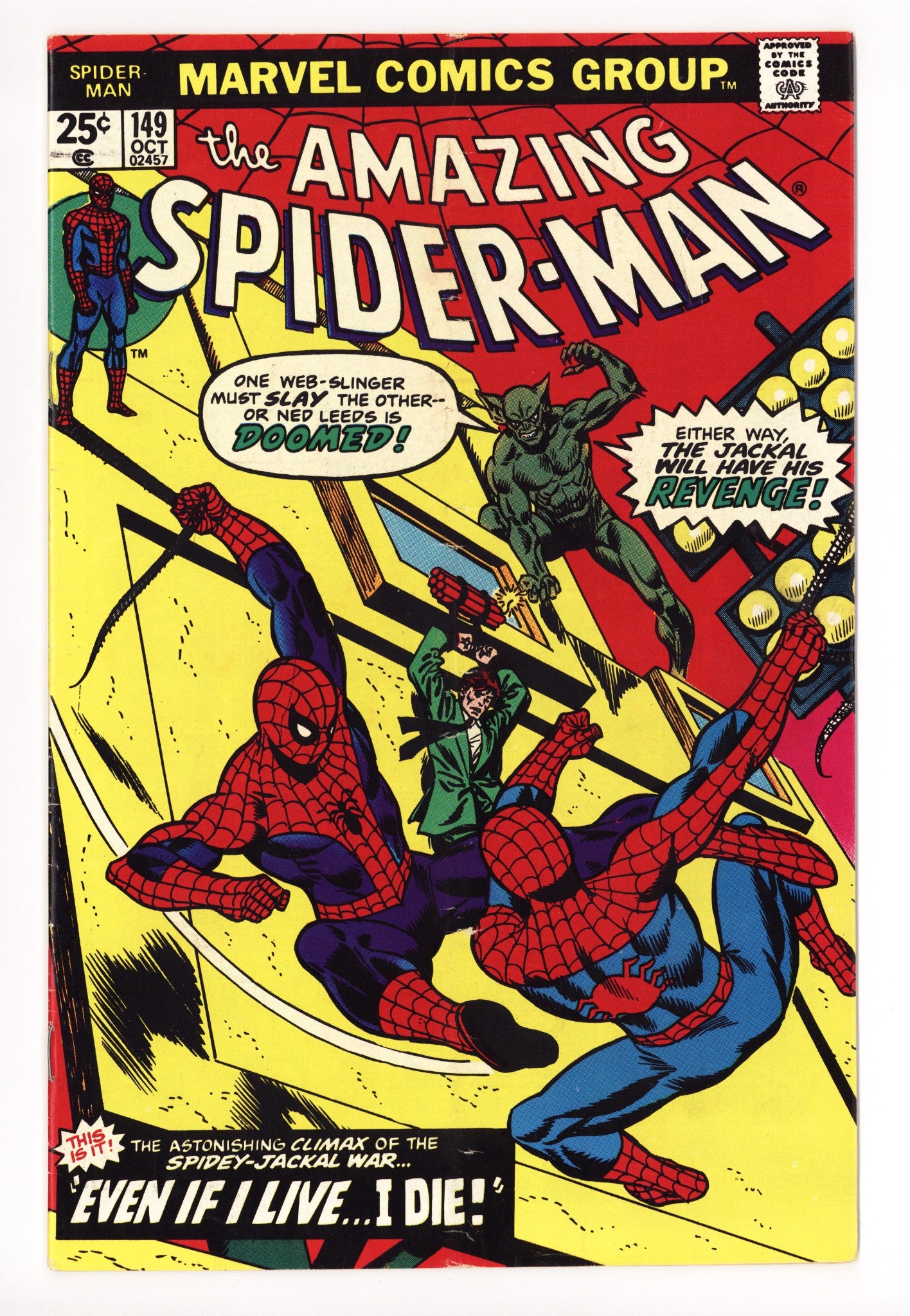 The Amazing Spider-Man Vol 1 149 VG (4.0) (1975) 