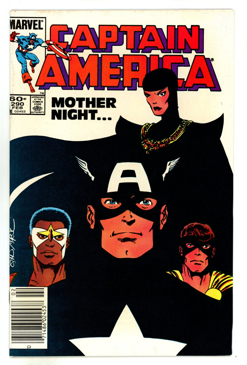 Captain America Vol 1 290 VF- (7.5) (1984) Newsstand 