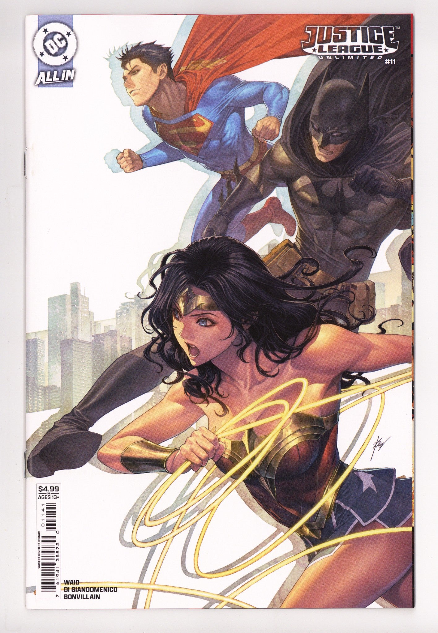 Justice League Unlimited Vol 2 11 Homare Variant (2025)