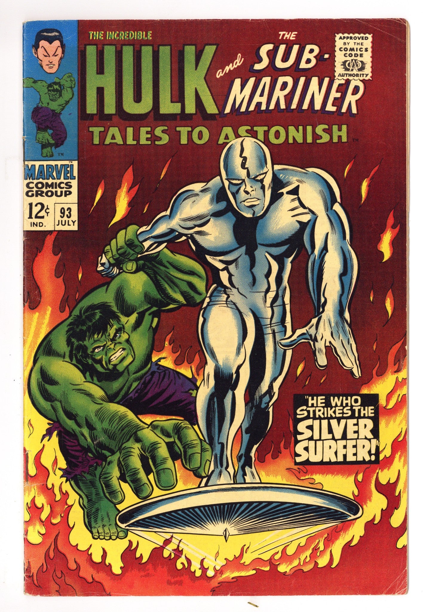 Tales to Astonish Vol 1 93 VG (4.0) (1967) 