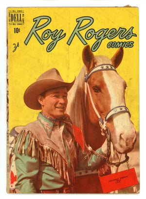 Roy Rogers Comics 30 VG (4.0) (1950) Canadian Edition 