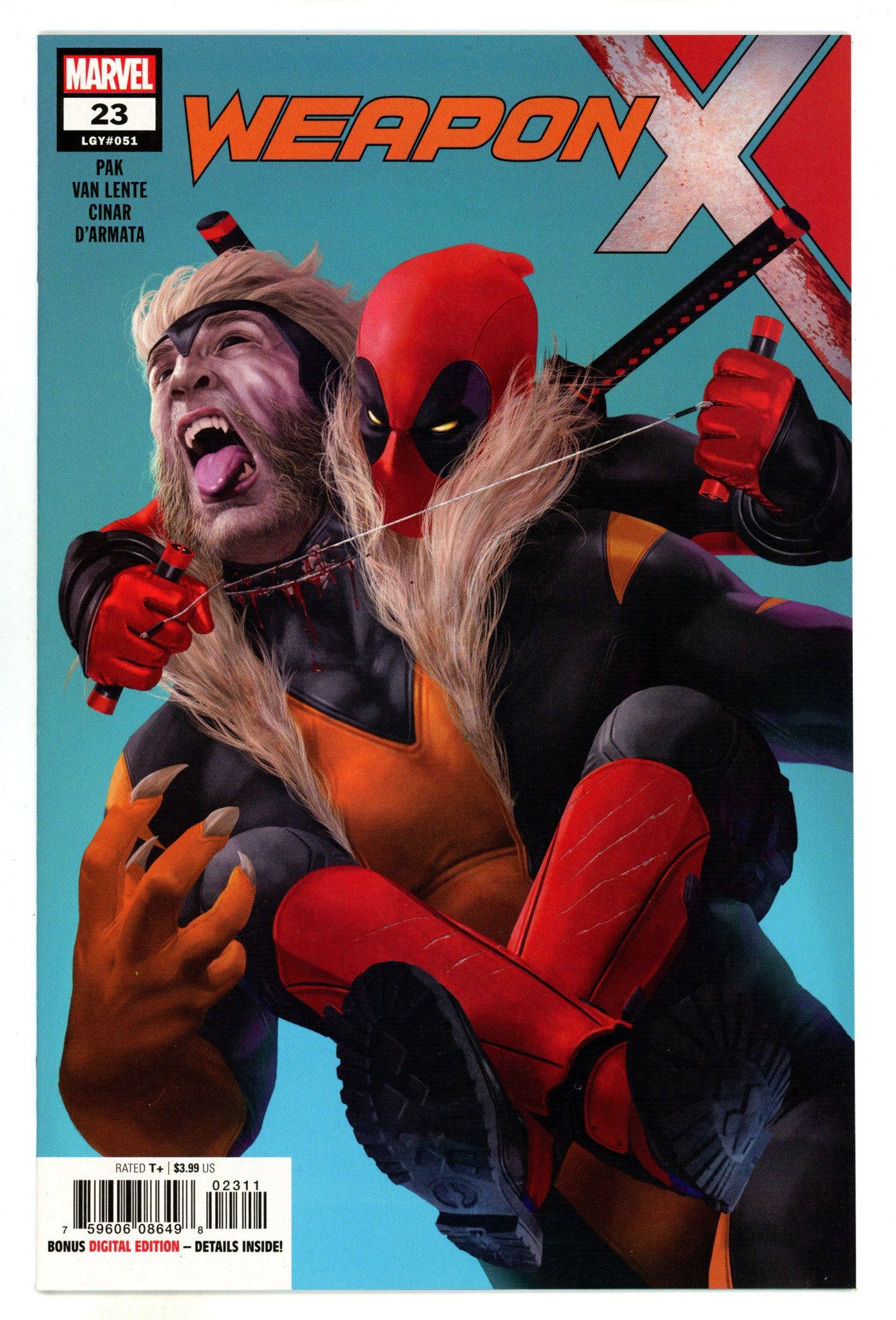 Weapon X Vol 3 23  High Grade  (2018)  