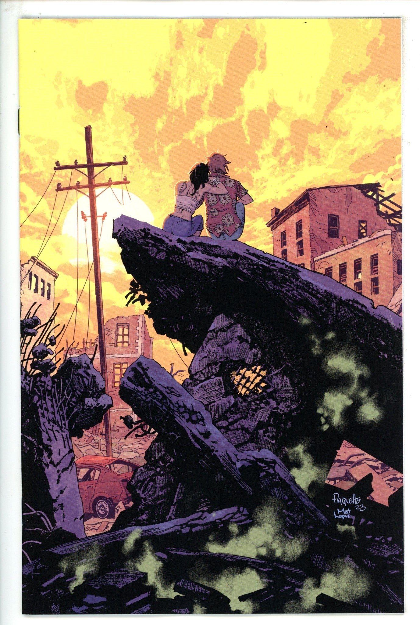 Once Upon A Time At End Of World 10 Paquette Virgin Incentive Variant NM- (2023)