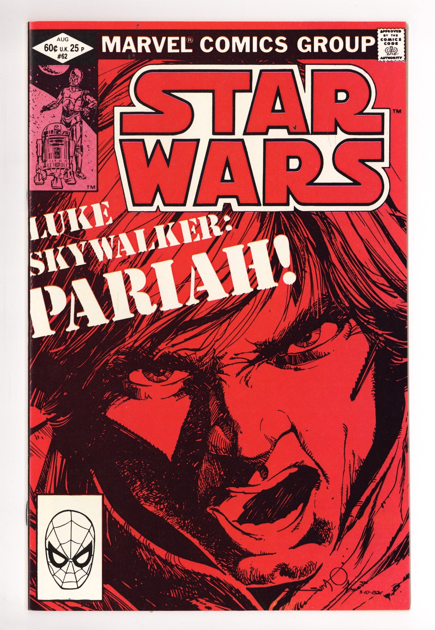 Star Wars Vol 1 62 NM- (9.2) (1982) 