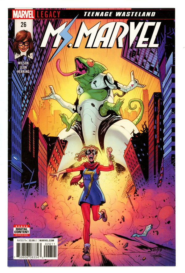 Ms. Marvel Vol 4 26 High Grade (2018)