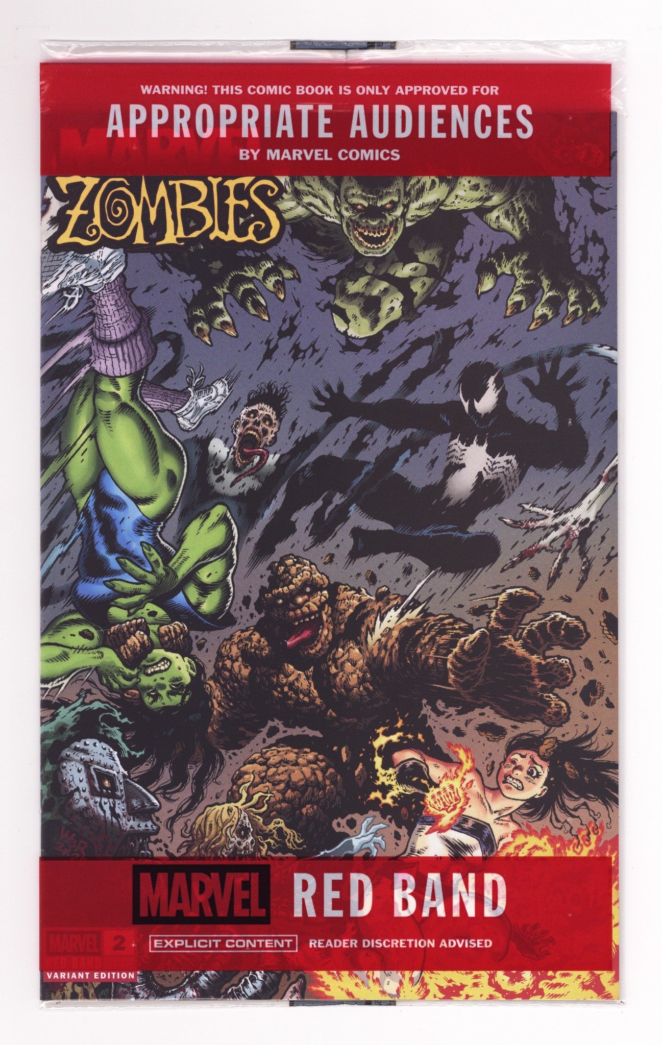 Marvel Zombies: Red Band 2 Warren Sealed Variant (2025)
