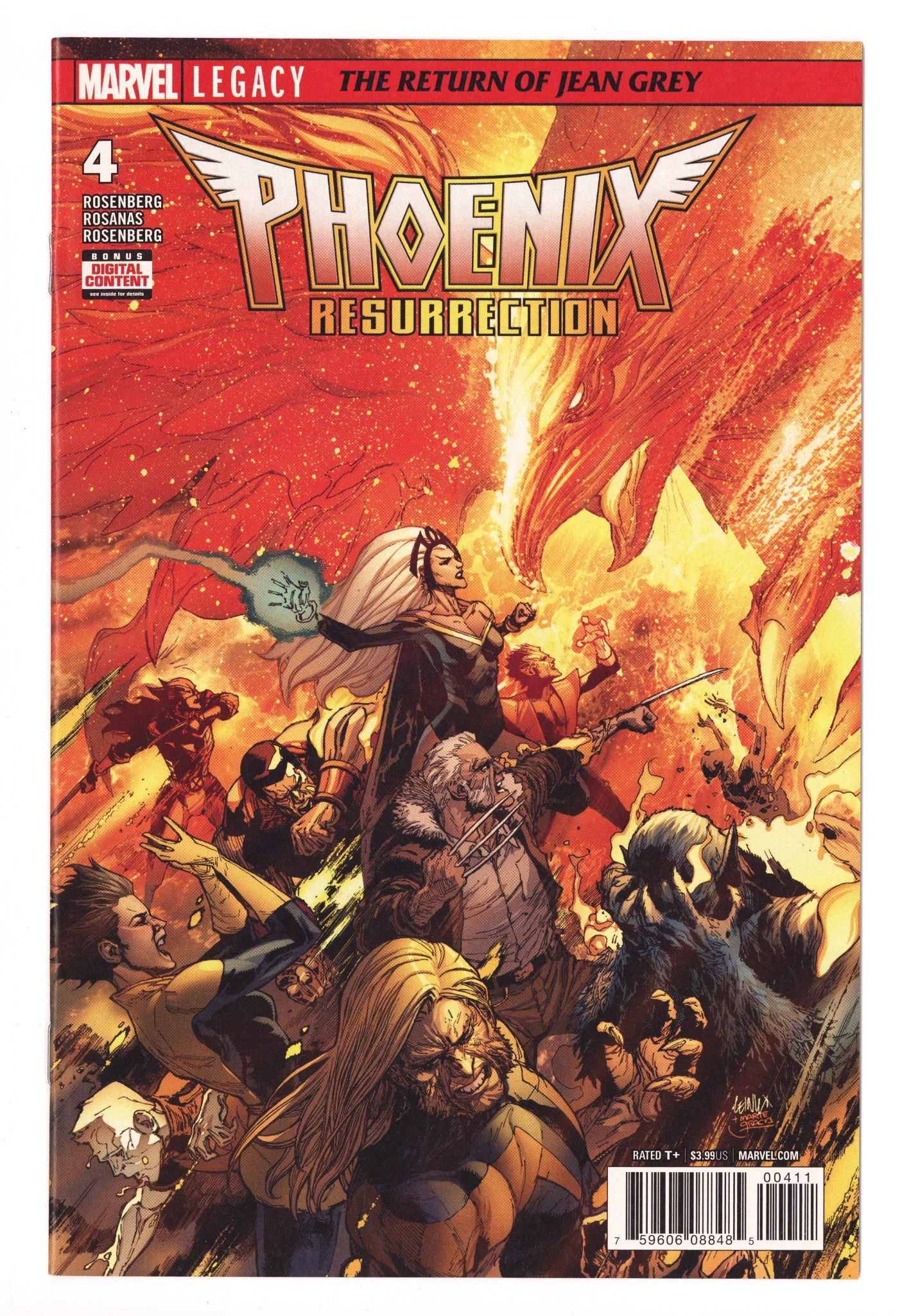 Phoenix Resurrection: The Return of Jean Grey 4 High Grade (2018) 