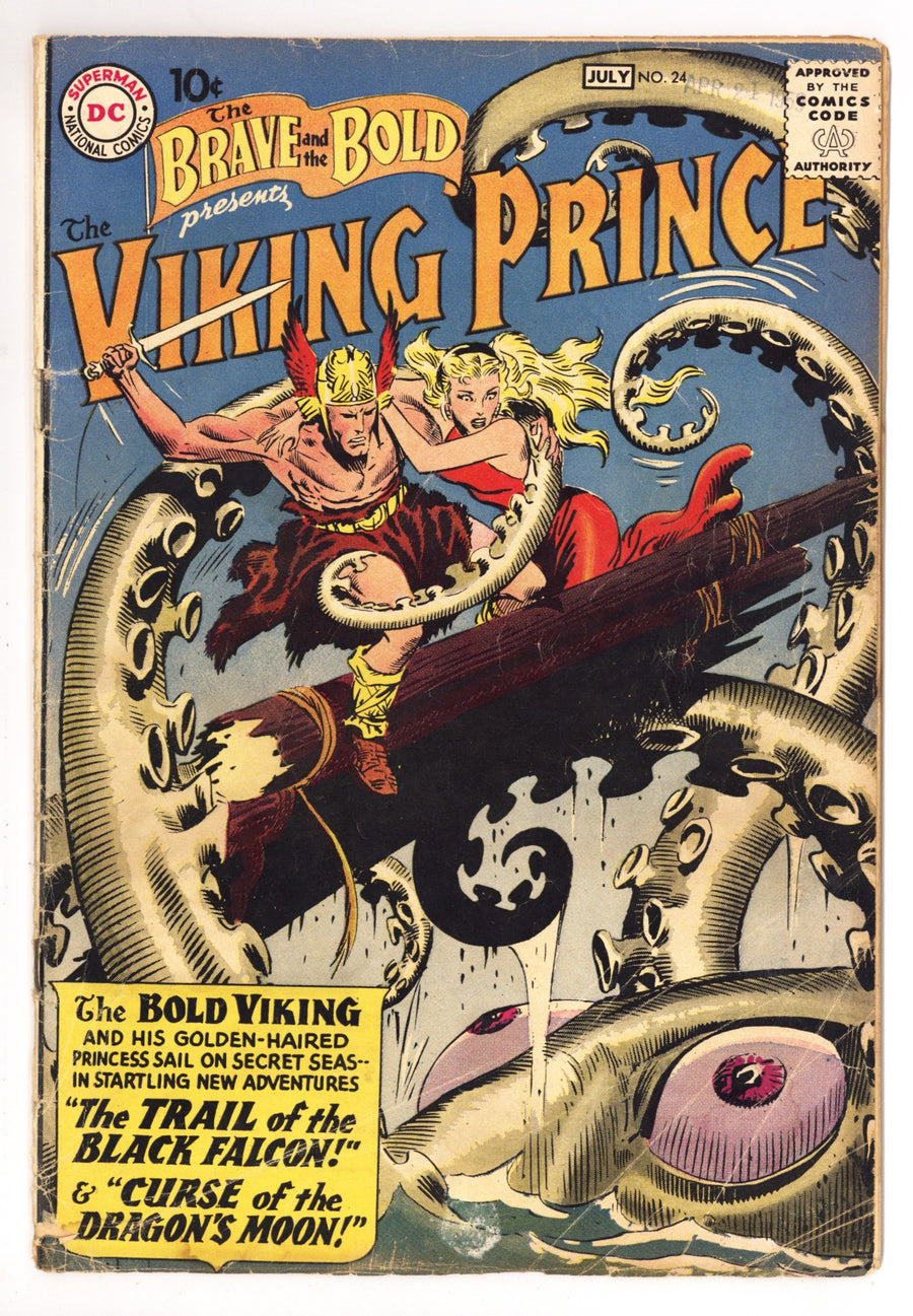 The Brave and the Bold Vol 1 24 GD/VG (3.0) (1959) 