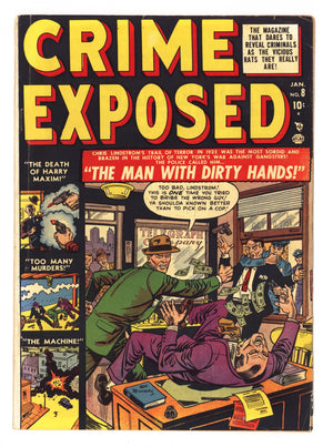 Crime Exposed 8 VG/FN (5.0) (1952)