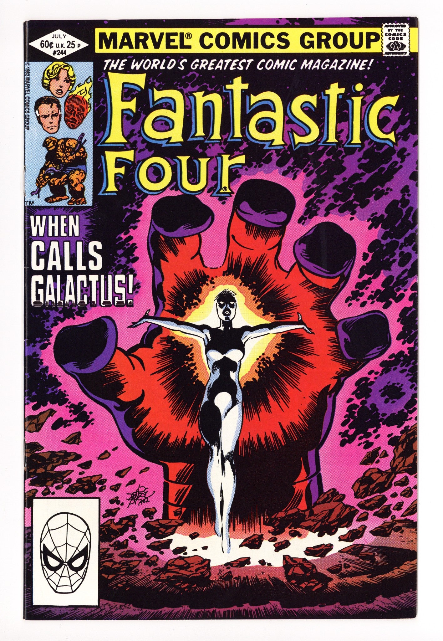 Fantastic Four Vol 1 244 VF- (7.5) (1982) 