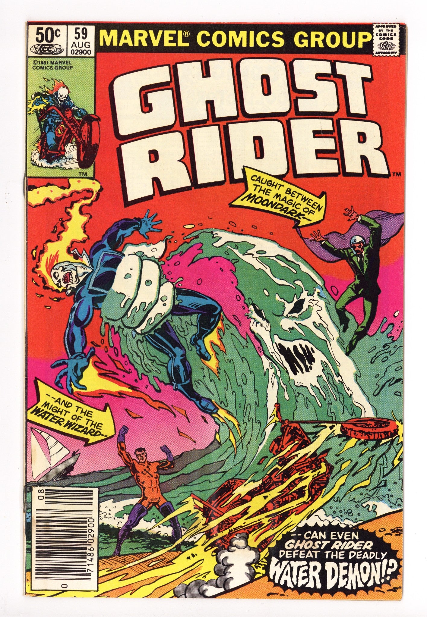 Ghost Rider Vol 1 59 Mid Grade (1981) Newsstand 