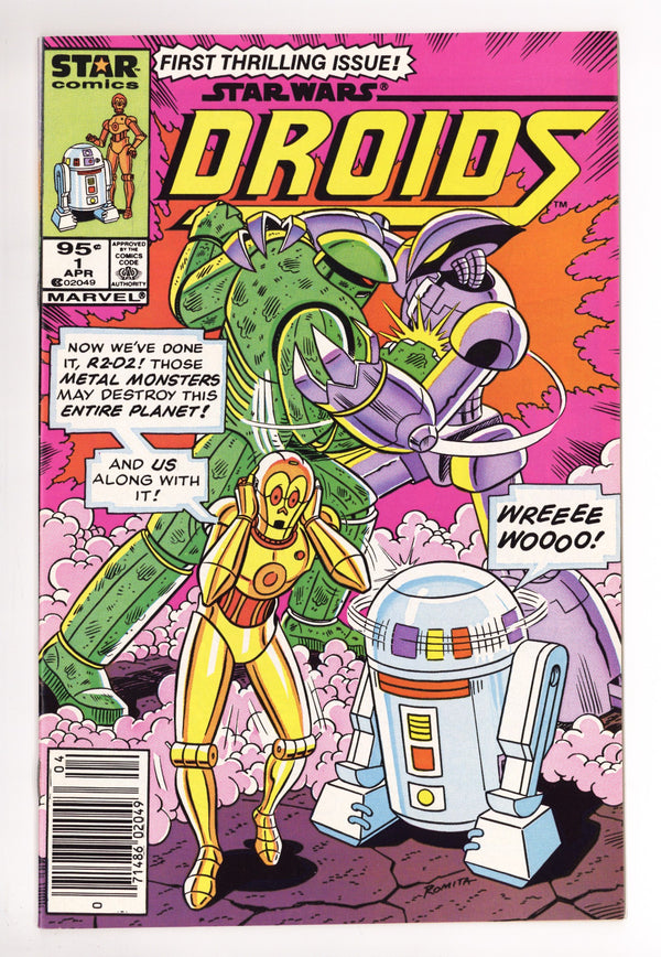 Droids 1 VF/NM (9.0) (1986) Canadian Price Variant