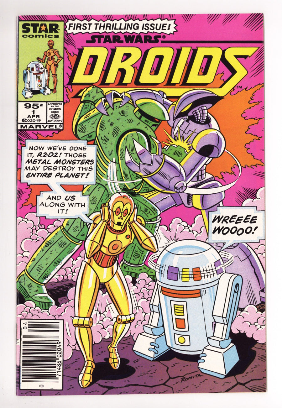 Droids 1 VF/NM (9.0) (1986) Canadian Price Variant 