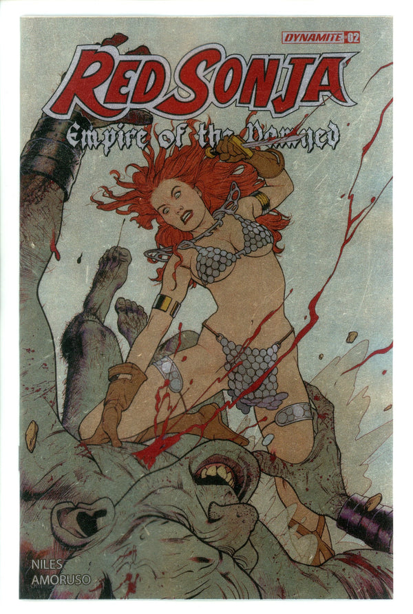 Red Sonja Empire Damned 2 Middleton Foil Variant (2024)