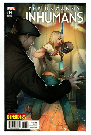 Uncanny Inhumans 14 High Grade (2016) Torque Variant