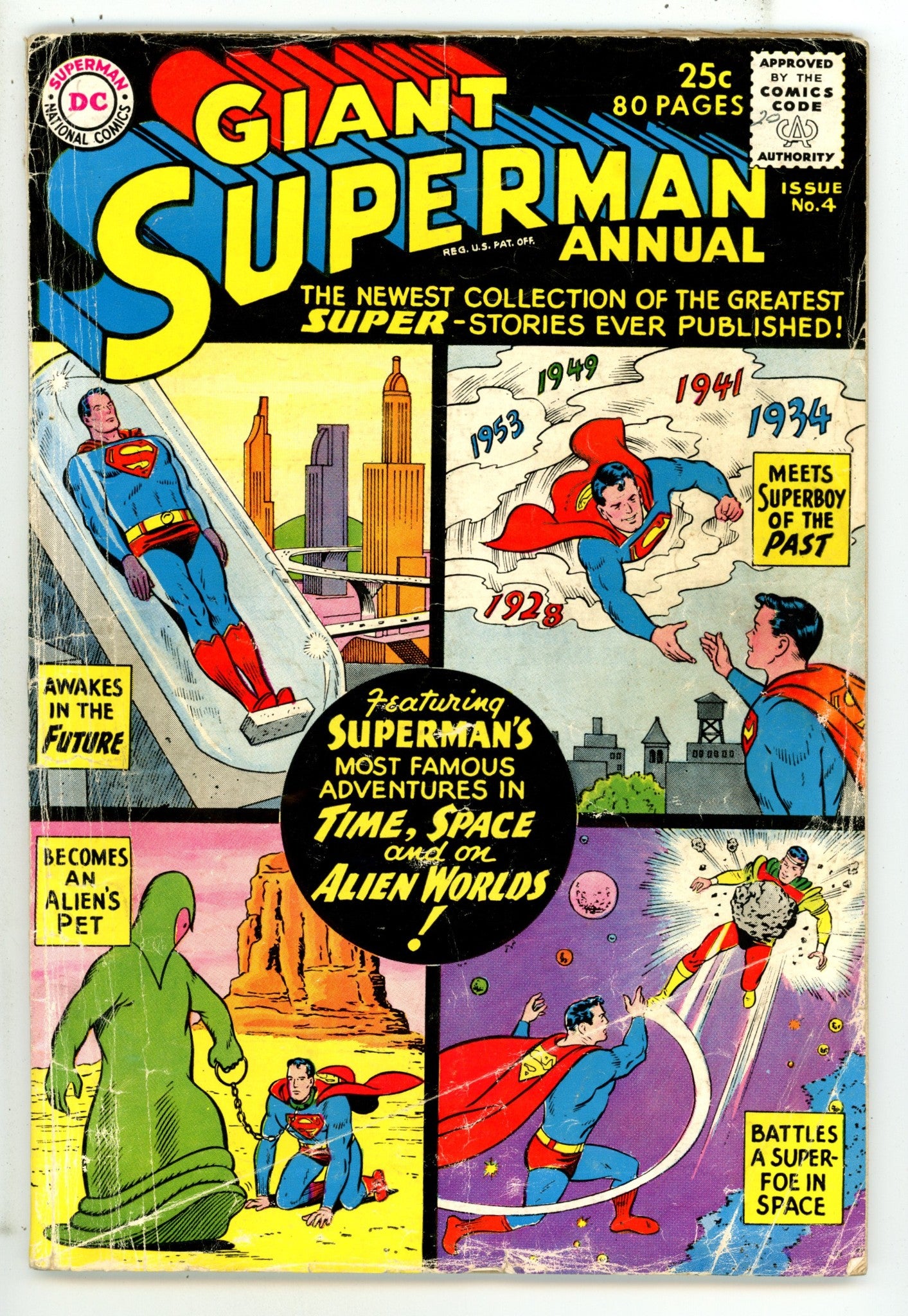 Superman Annual Vol 1 4 GD/VG (3.0) (1961) 