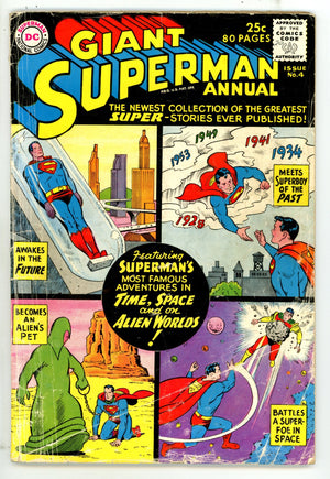 Superman Annual Vol 1 4 GD/VG (3.0) (1961) 