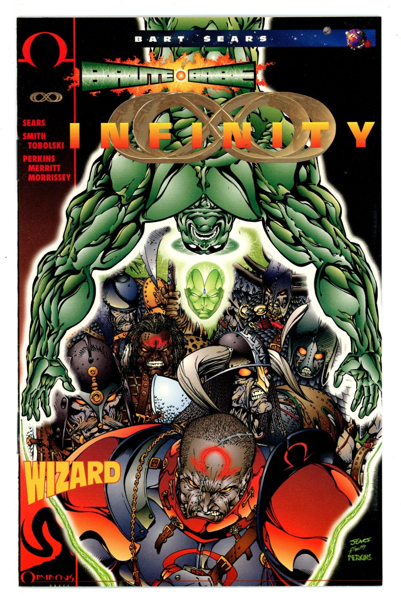 Brute & Babe Infinity Ashcan [nn] High Grade (1994) 