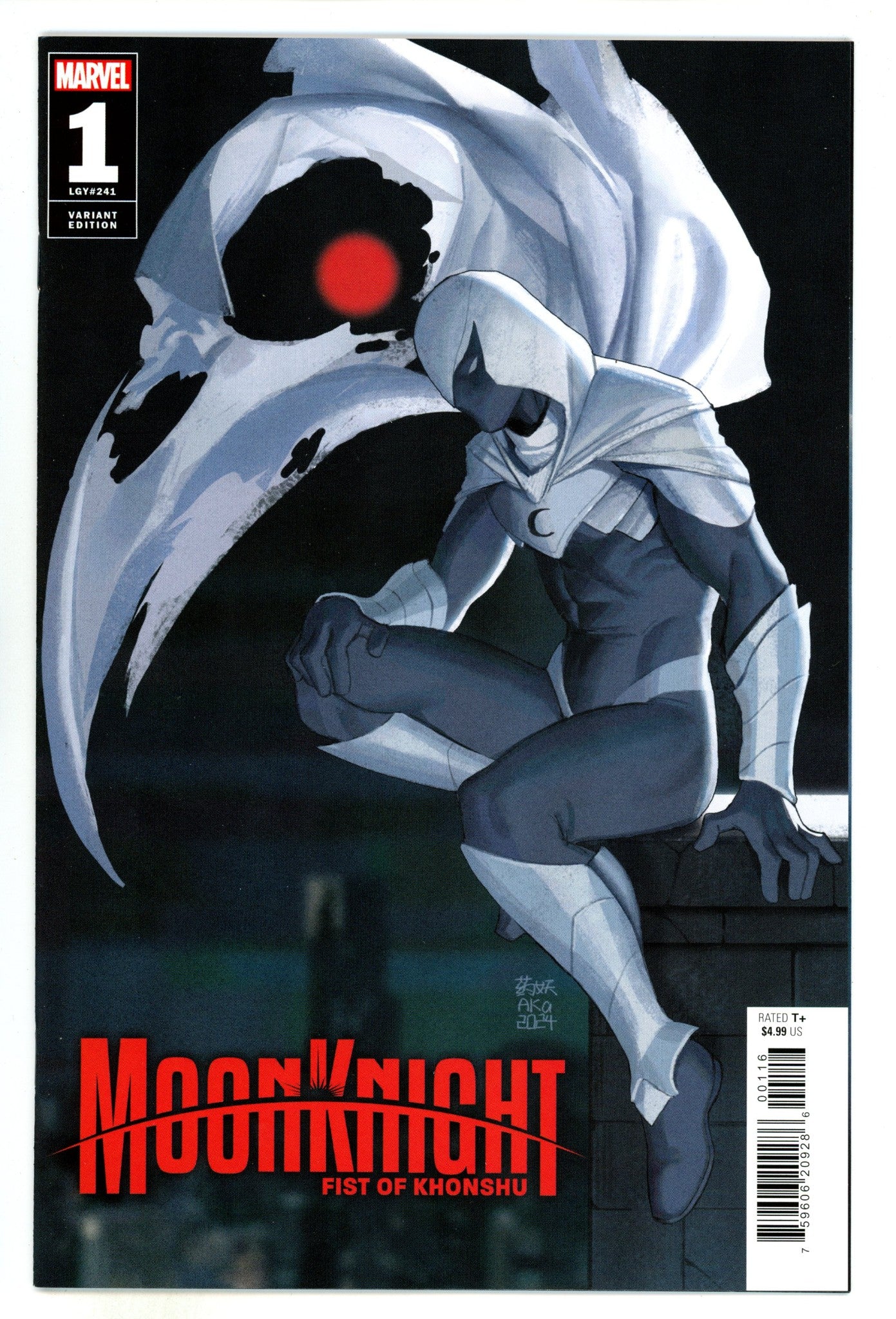 Moon Knight: Fist Of Khonshu 1 Aka Incentive Variant VF/NM (2024)