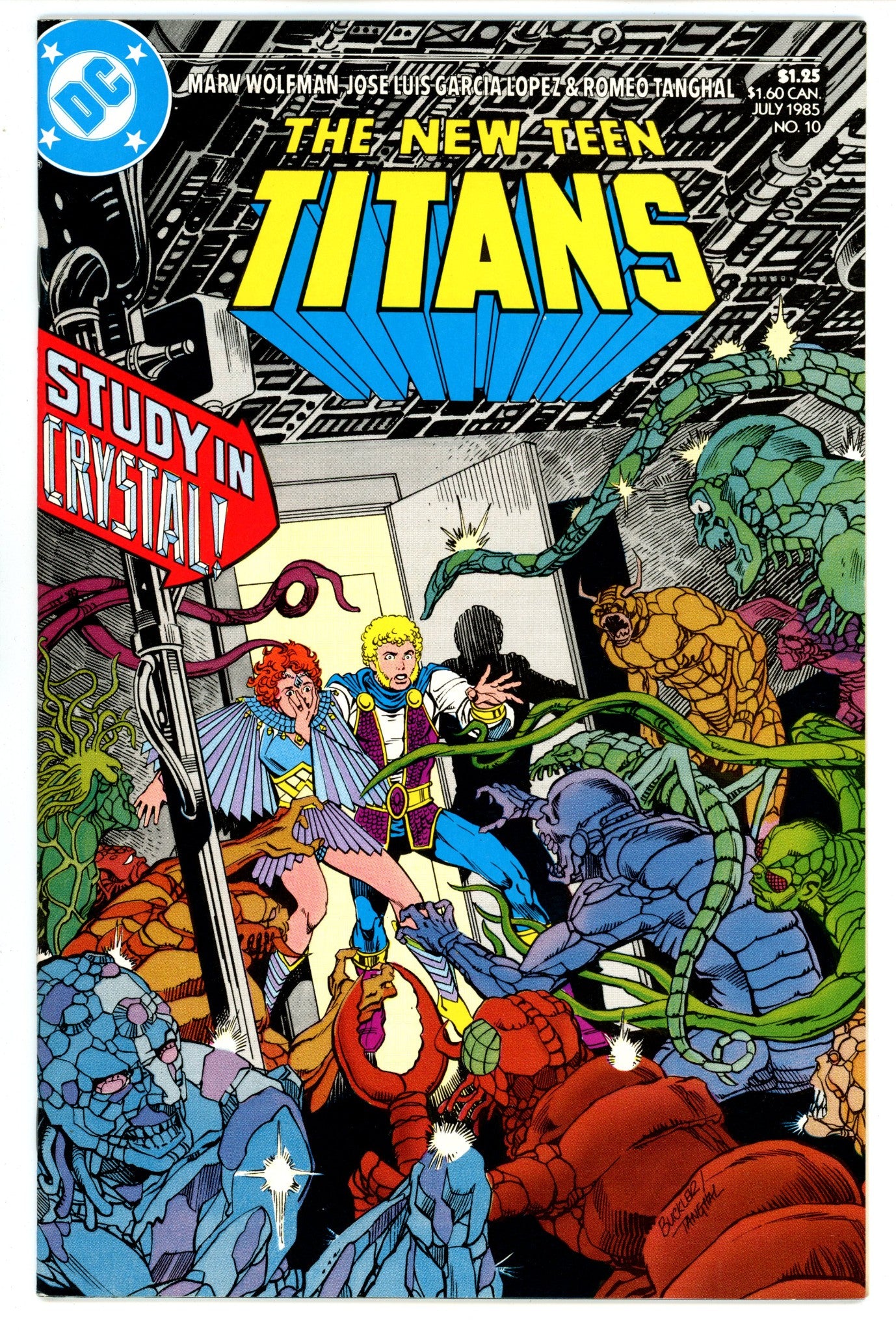 The New Teen Titans Vol 2 10 High Grade (1985) 