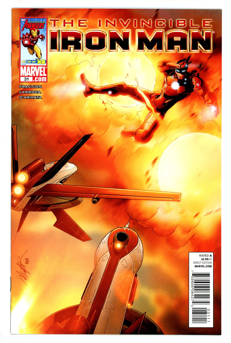 Invincible Iron Man Vol 1 31 High Grade (2010) 