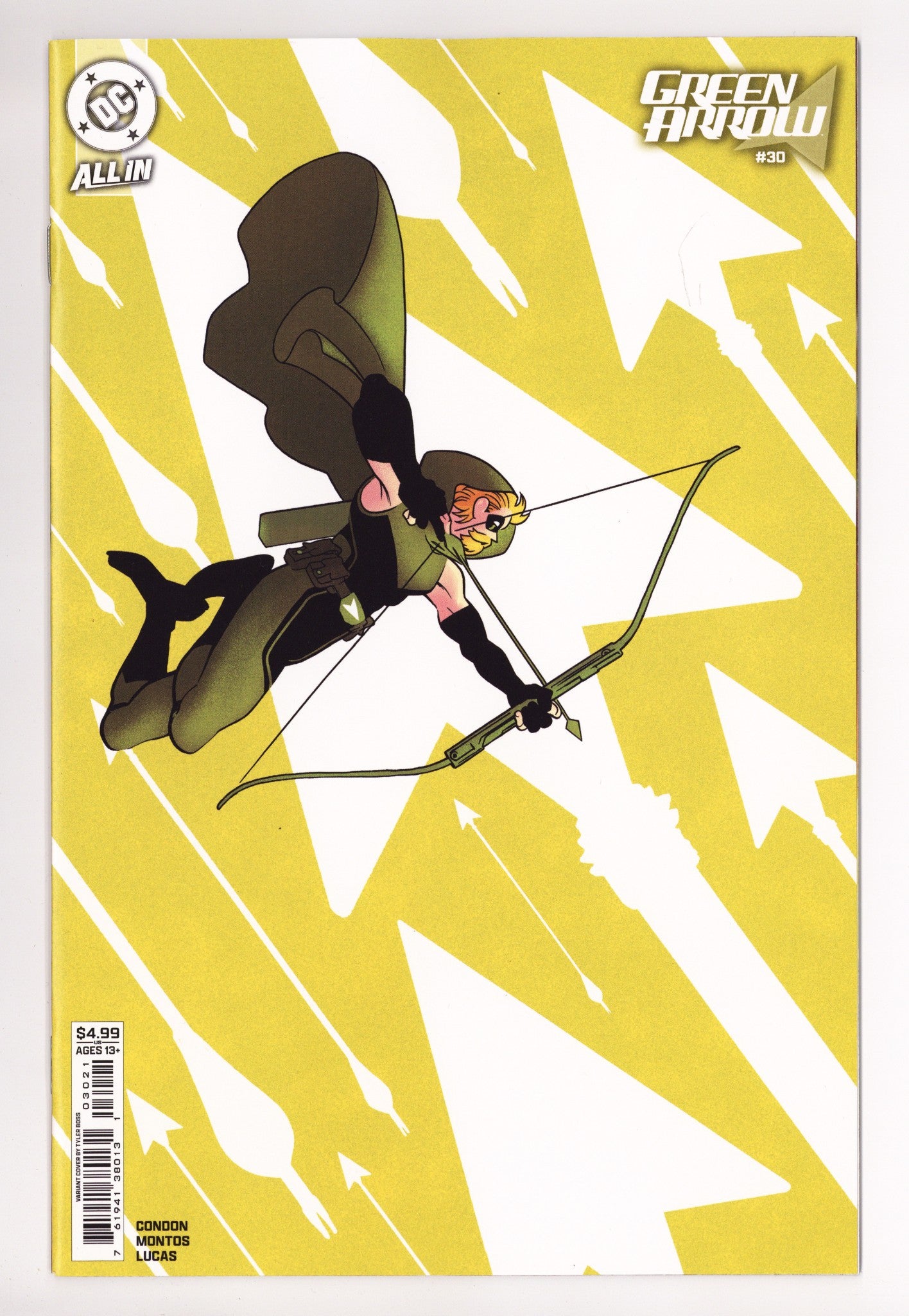 Green Arrow Vol 7 30 Boss Variant (2025)