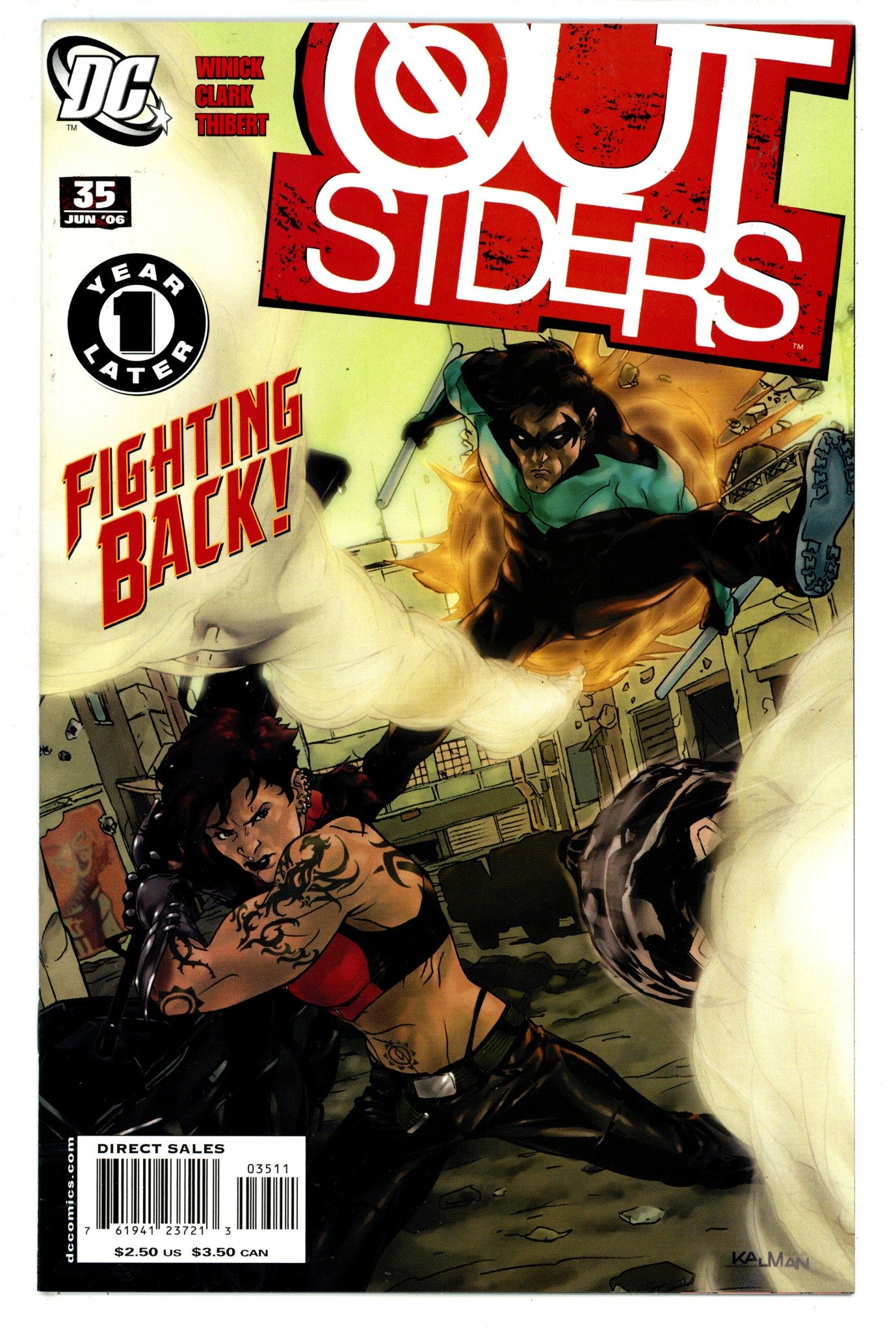 Outsiders Vol 3 35 High Grade (2006) 