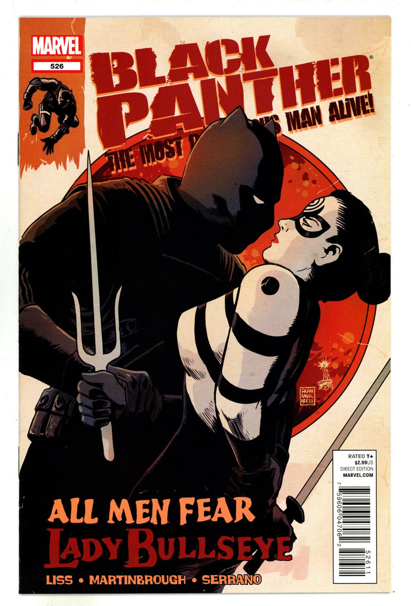 Black Panther: The Most Dangerous Man Alive 526 High Grade (2012) 