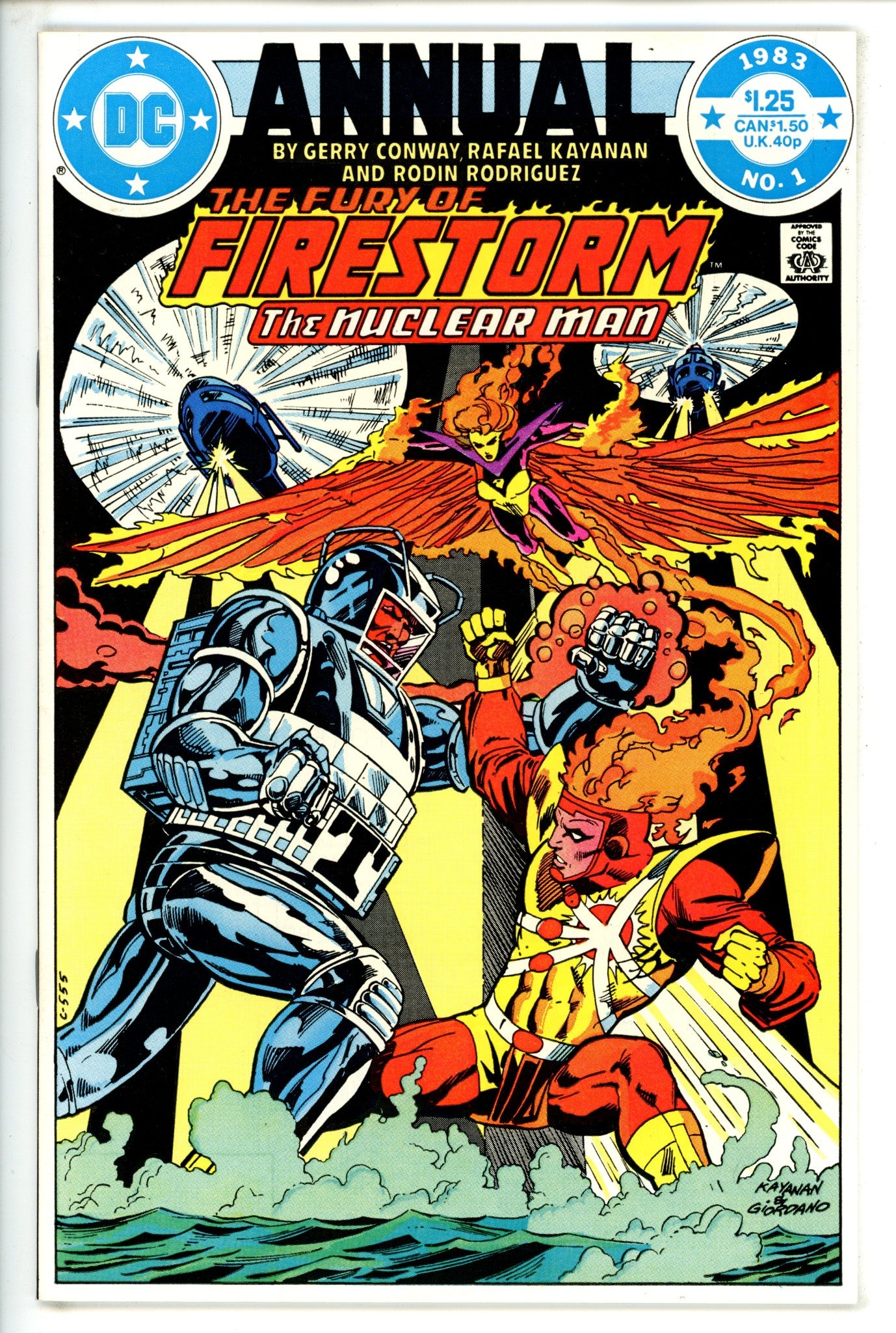 Fury of Firestorm Annual Vol 2 1 (1983)