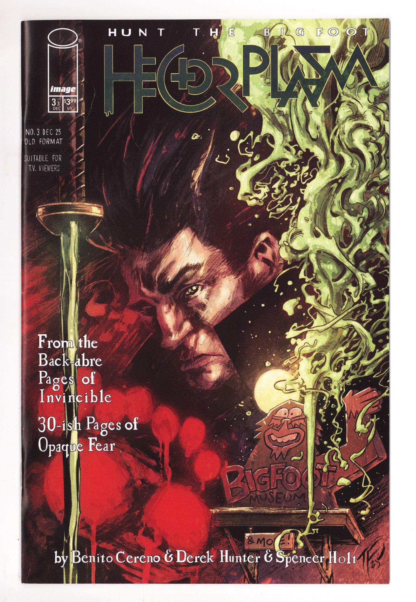 Hector Plasm Hunt The Bigfoot 3 Fowler Incentive VF/NM (2025)