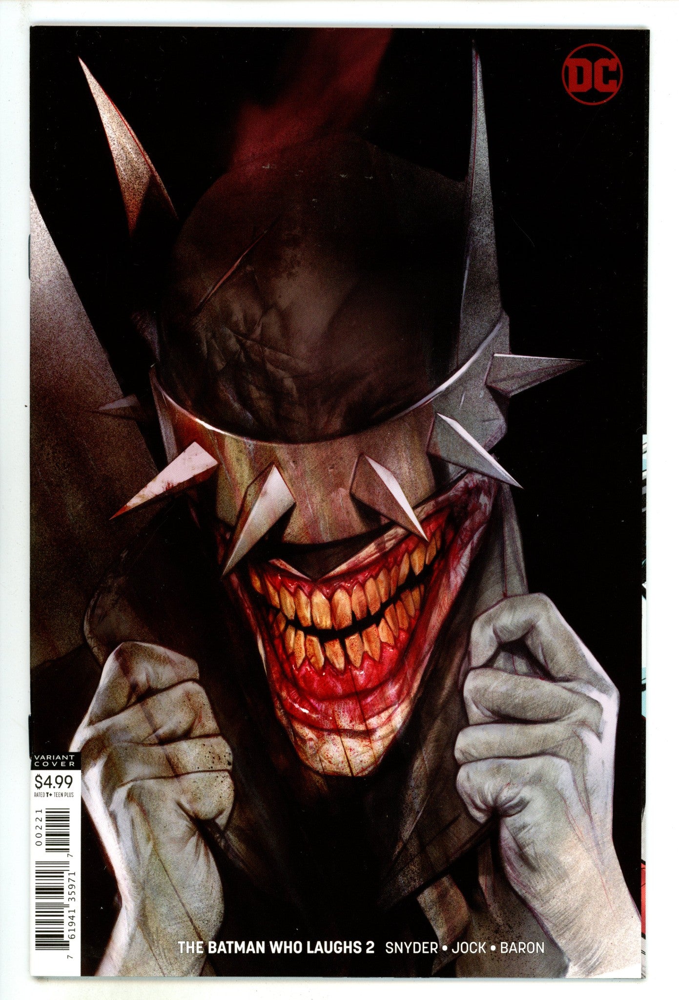 The Batman Who Laughs   2  High Grade   (2019) Oliver     Variant  