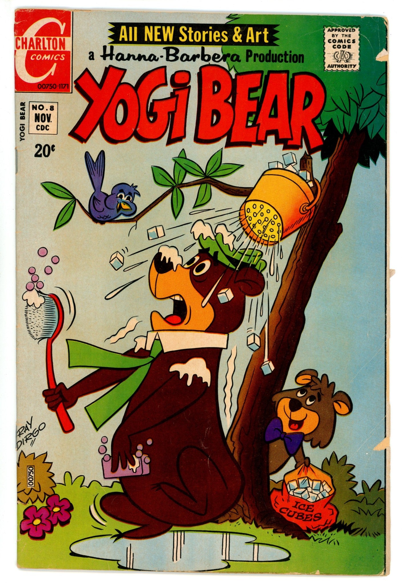 Yogi Bear 8 VG- (1971)