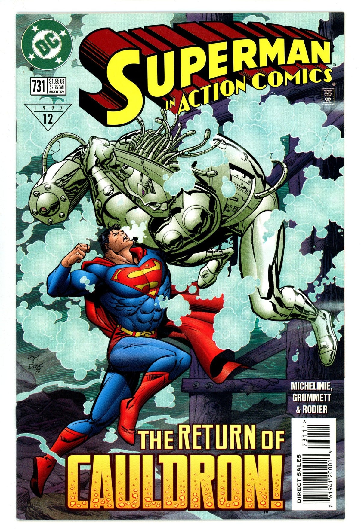 Action Comics Vol 1 731  High Grade   (1997)