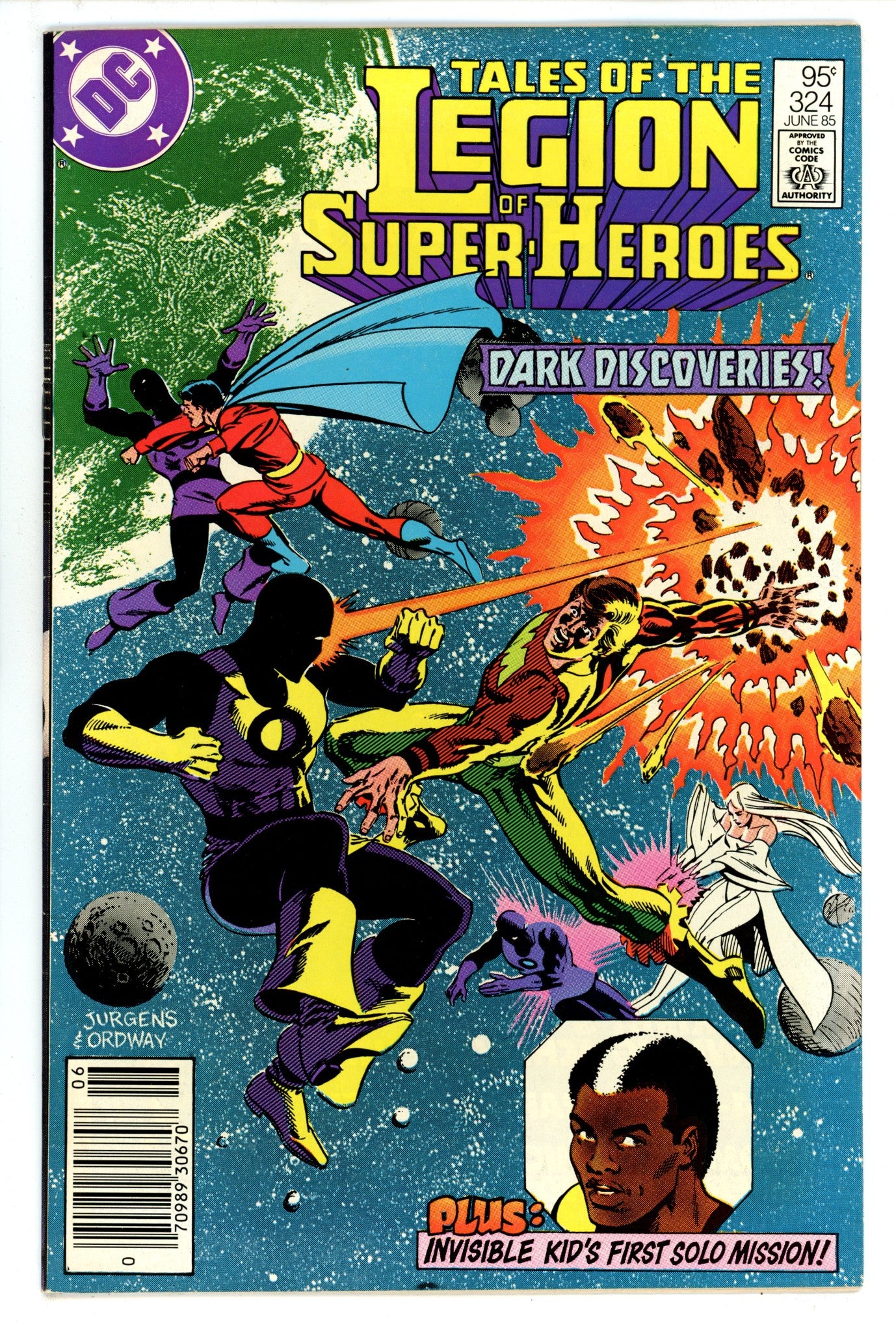 Tales of the Legion of Super-Heroes 324 VF- (7.5) (1985) Canadian Price Variant 