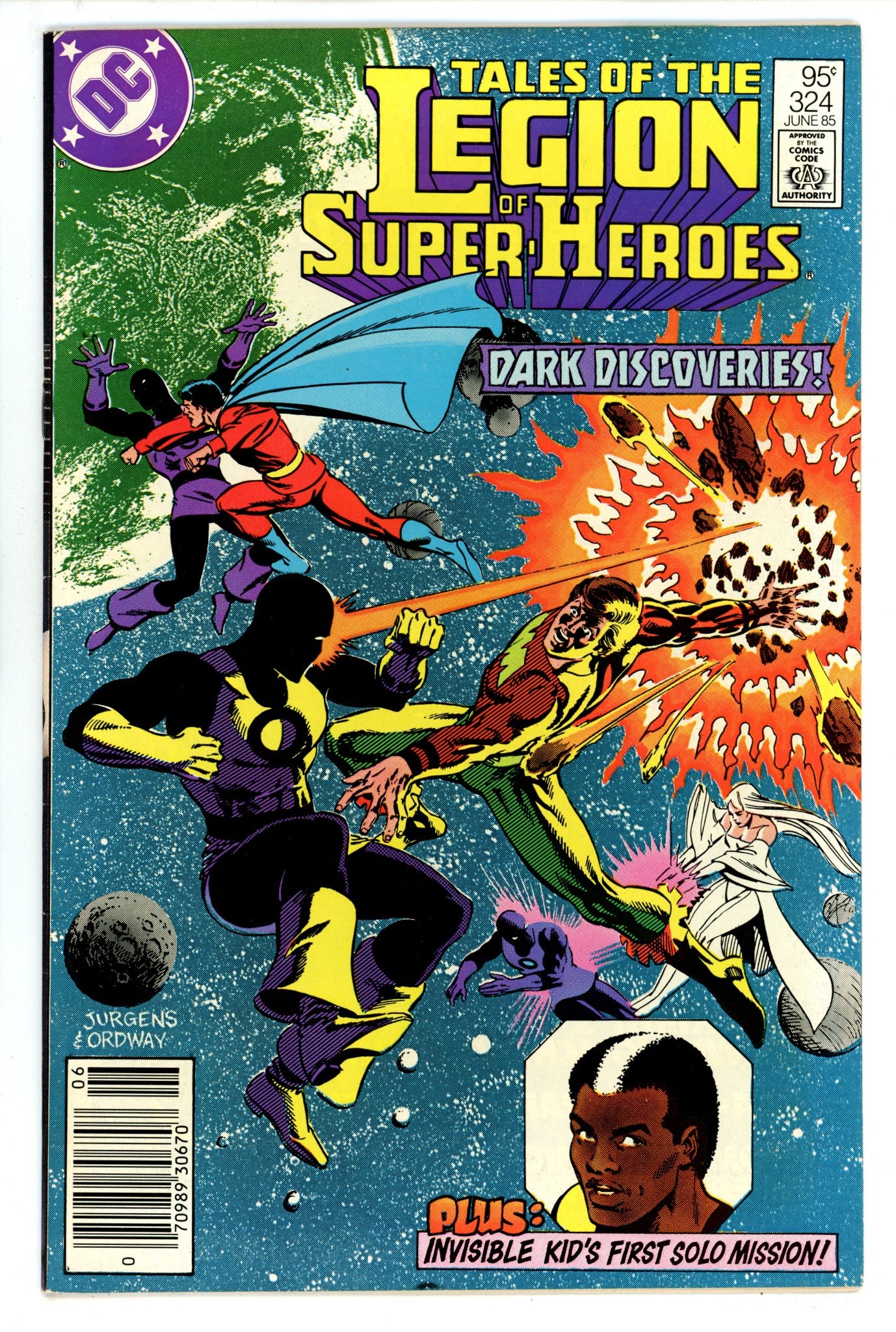Tales of the Legion of Super-Heroes 324 VF- (7.5) (1985) Canadian Price Variant 