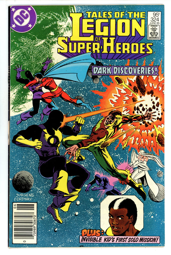 Tales of the Legion of Super-Heroes 324 VF- (7.5) (1985) Canadian Price Variant