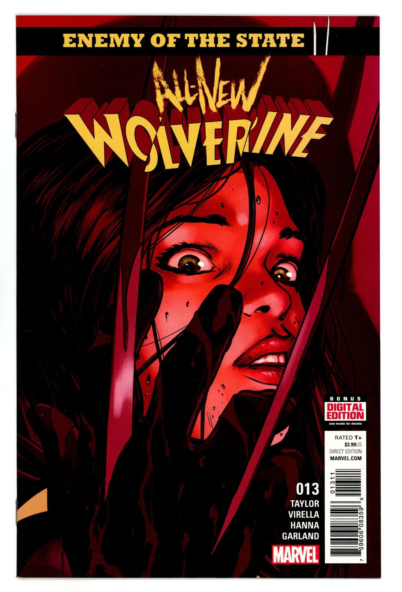 All-New Wolverine 13 High Grade (2016) 