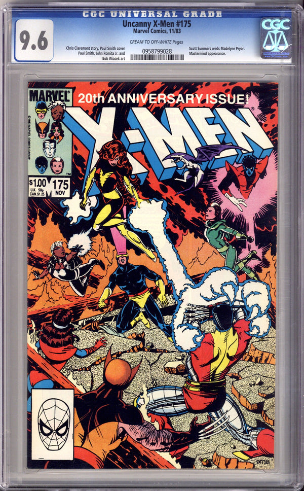 The Uncanny X-Men Vol 1 175 CGC 9.6 (NM+) (1983)