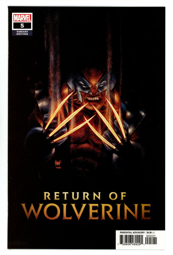 Return of Wolverine 5 High Grade (2019) Kubert Variant