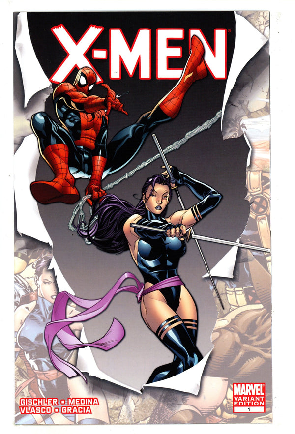 X-Men Vol 2 1 NM- (9.2) Promo (2010) Medina Variant