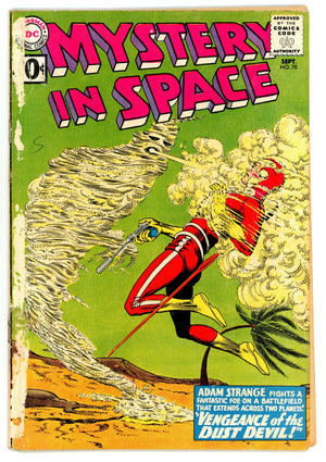 Mystery in Space Vol 1 70  GD/VG (3.0)   (1961)        