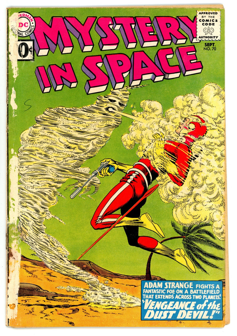 Mystery in Space Vol 1 70  GD/VG (3.0)   (1961)        