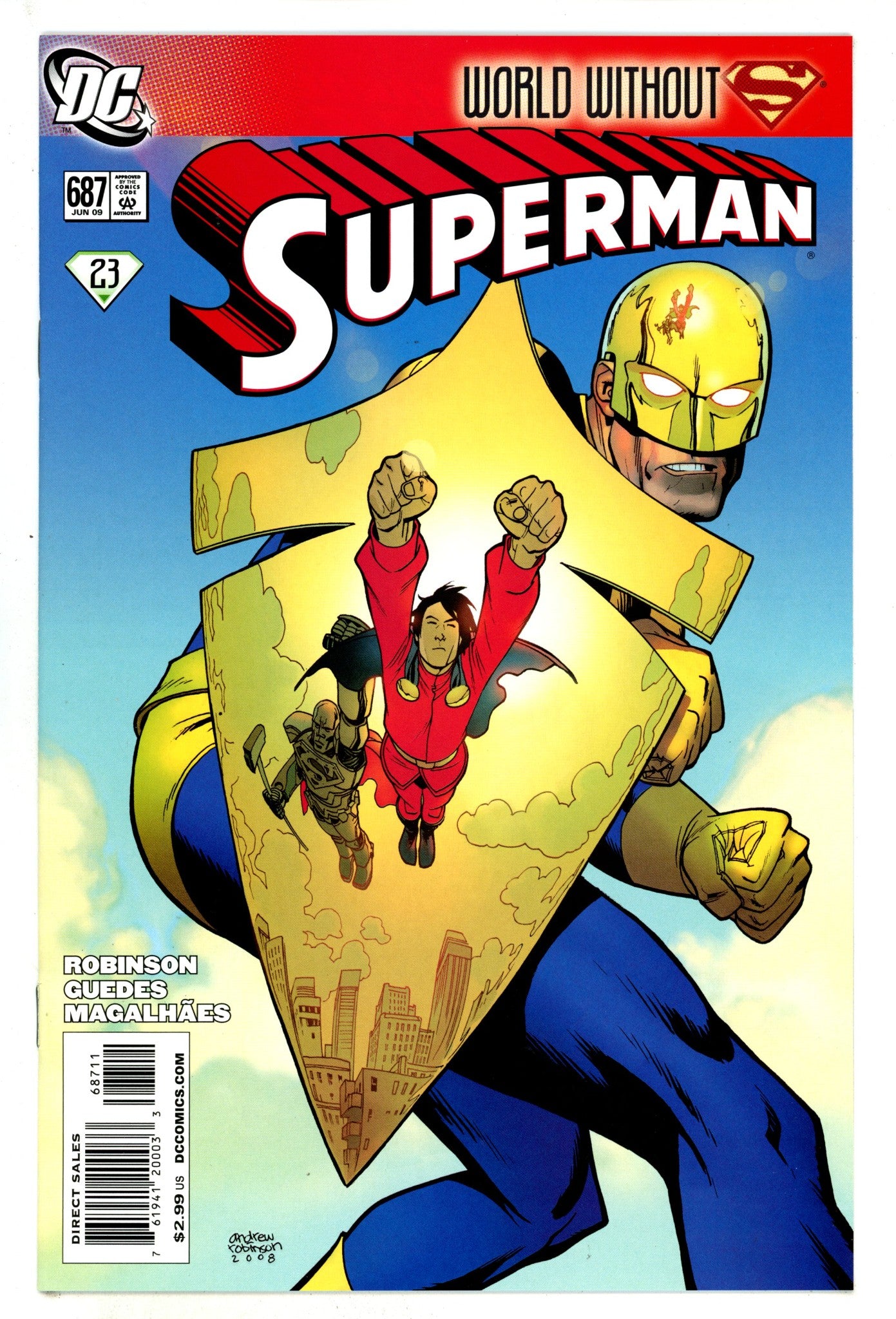 Superman Vol 1 687 High Grade (2009) 